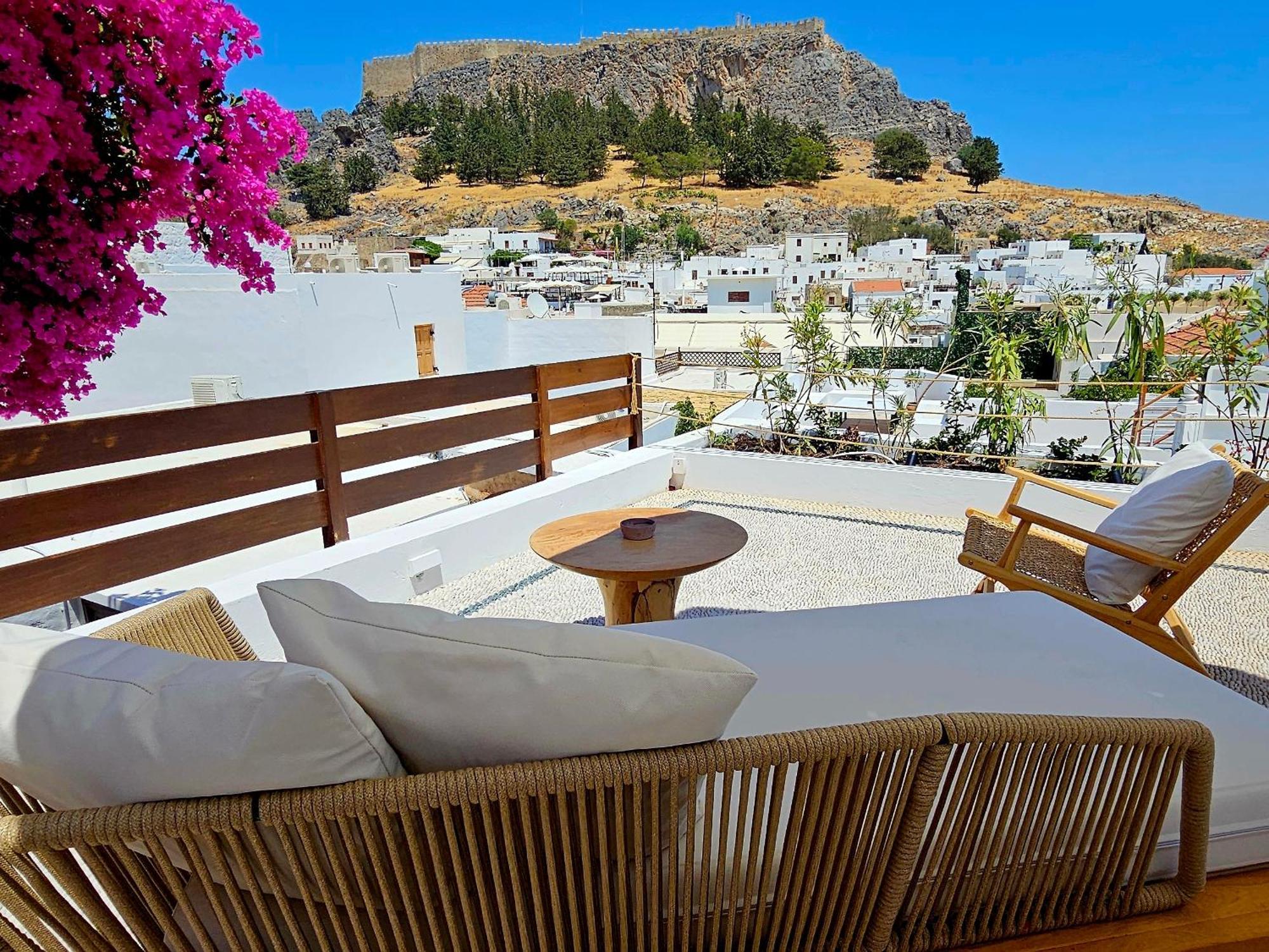 Villa Aphrodite Lindos Suites Exteriér fotografie